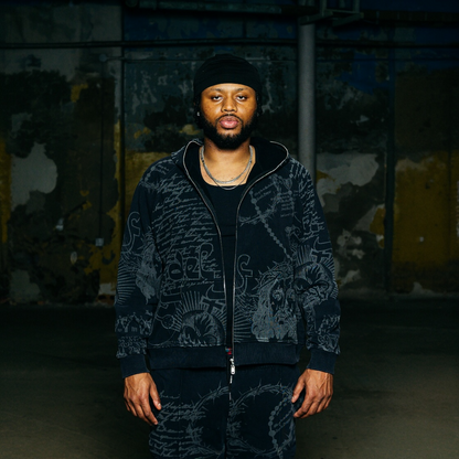 Divine Ink Hoodie- Black