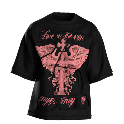 Eternal Tee- Aged Black White