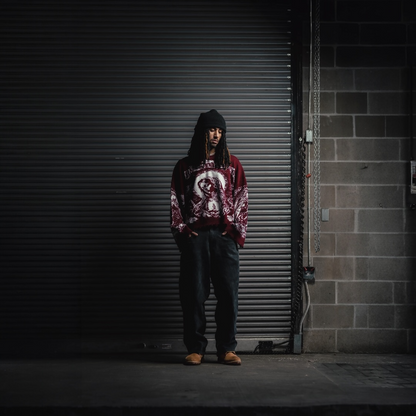 Hail Mary Knit Sweater- Merlot