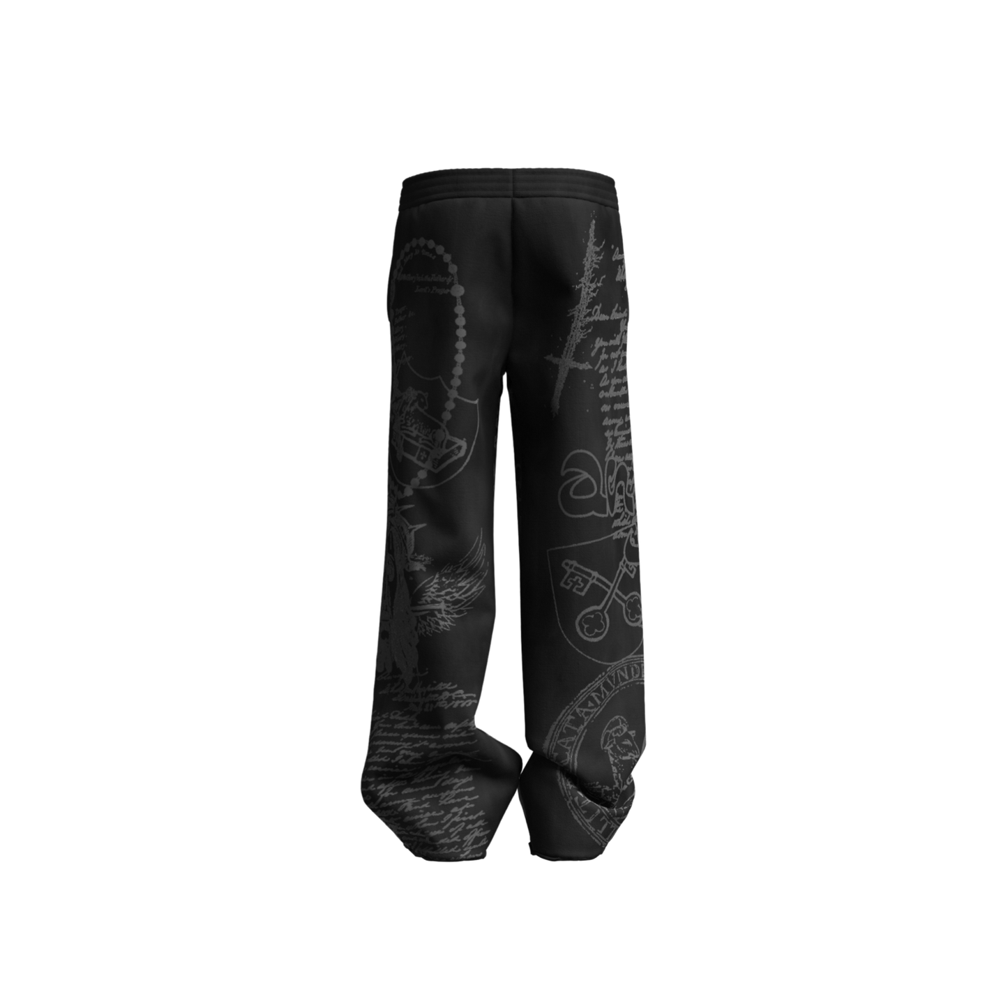 Divine Ink Sweatpant- Aged Black