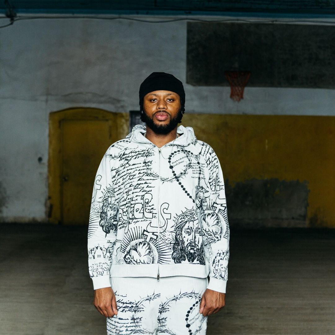 Divine Ink Hoodie- White