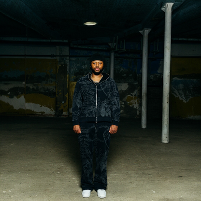 Divine Ink Hoodie- Black
