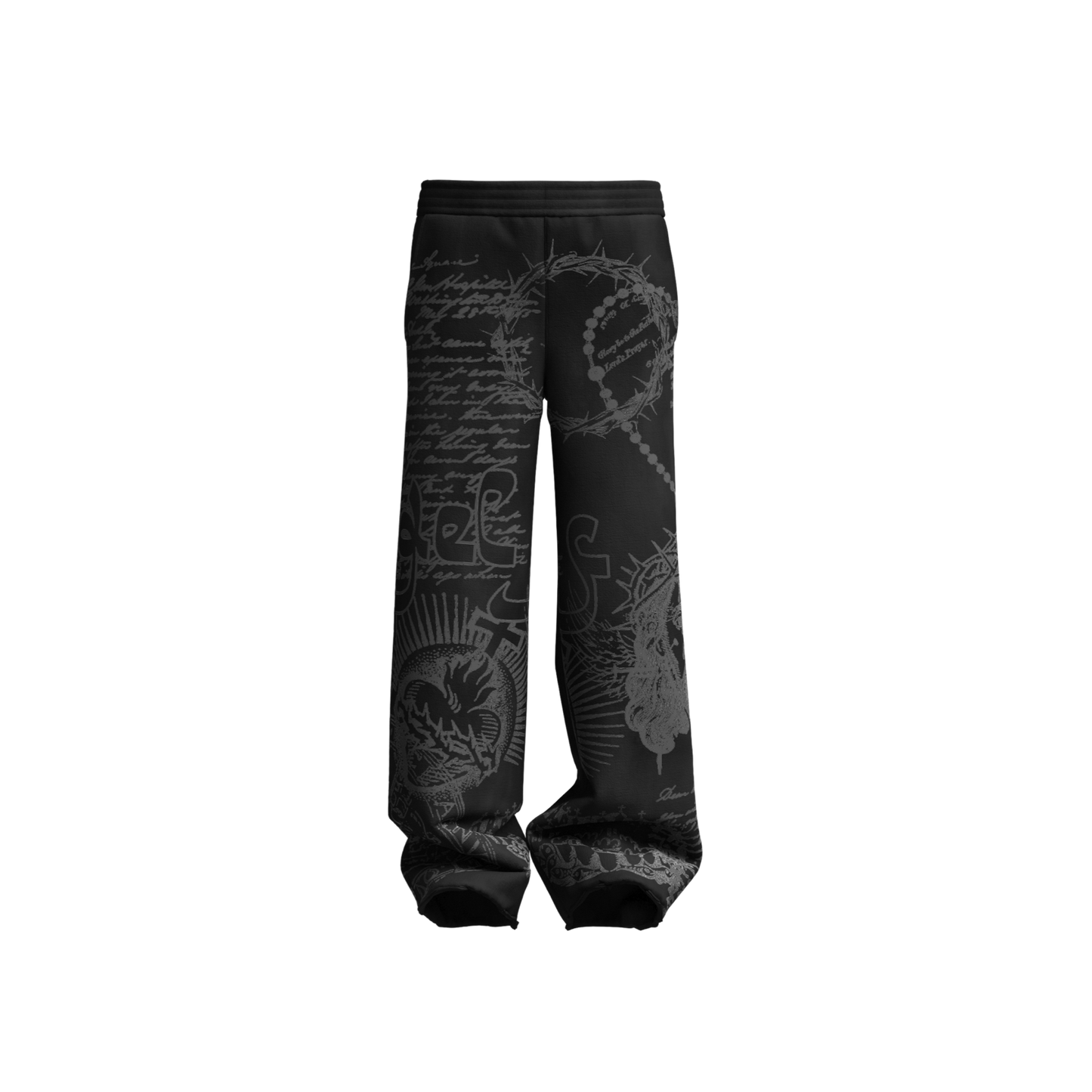 Divine Ink Sweatpant- Aged Black