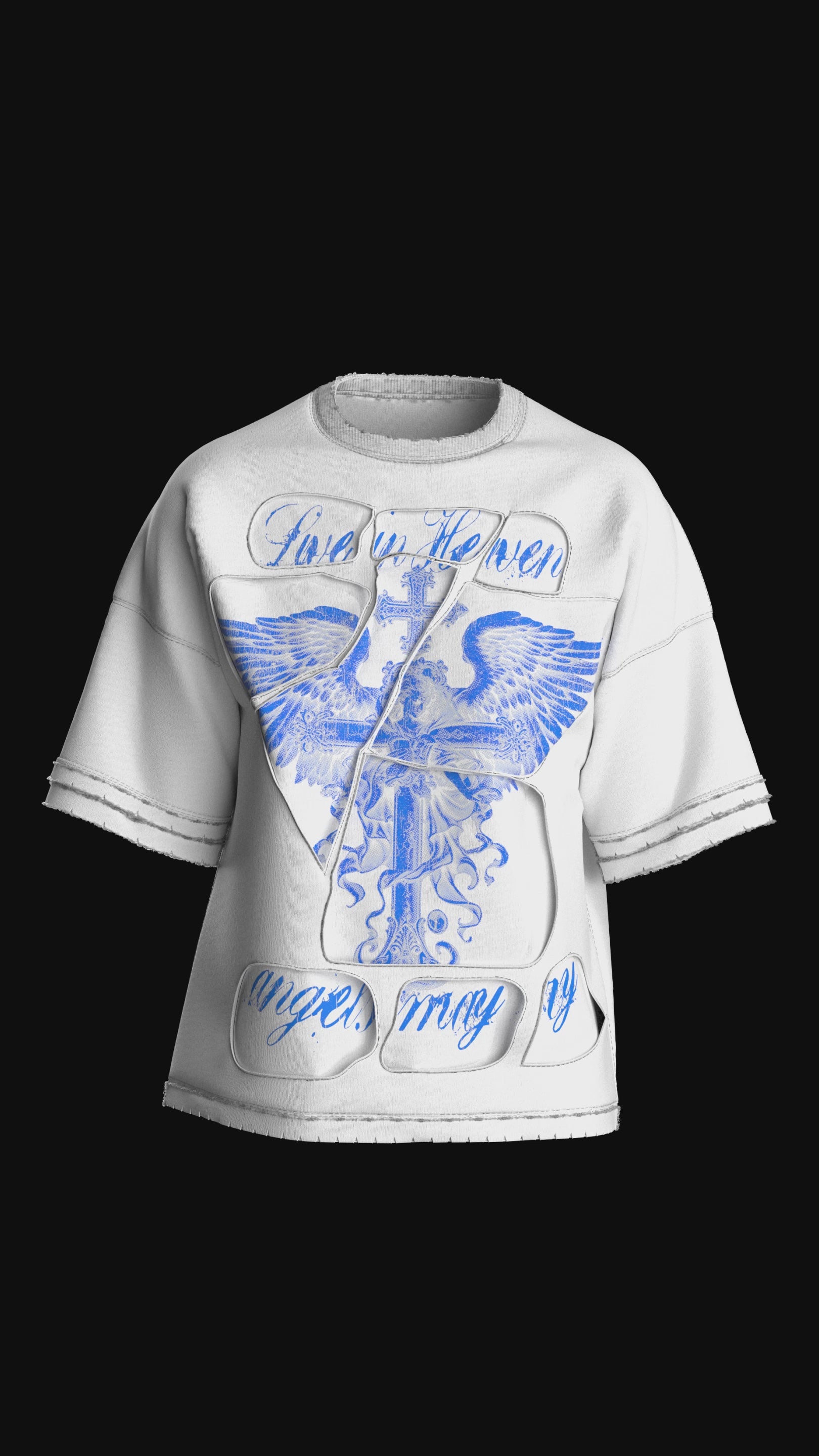 Eternal Tee- Ethereal White – Angels May Cry